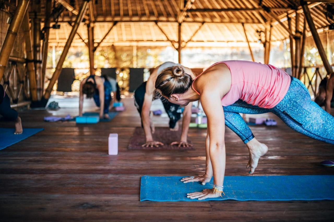 Flowers & Fire Yoga Garden Gili Air Zewnętrze zdjęcie